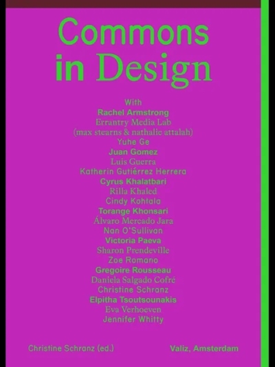 Commons in Design COVER
