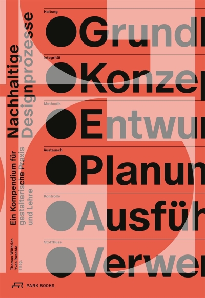 Cover Nachhaltige Designprozesse. Leitfaden für die gestalterische Praxis und Lehre
