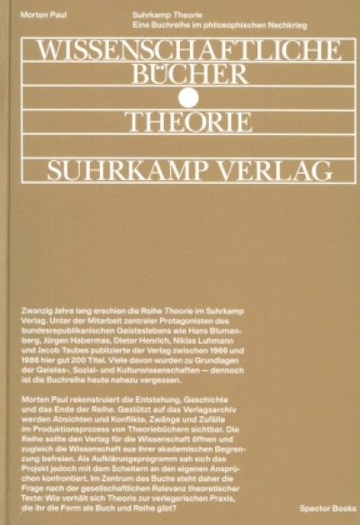 cover Suhrkamp Theorie.