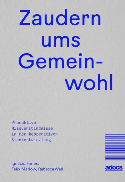 Zaudern ums Gemeinwohl. Cover