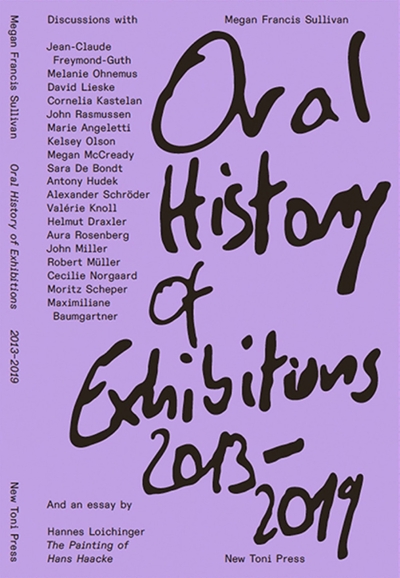 cover Oral History of Exhibtions