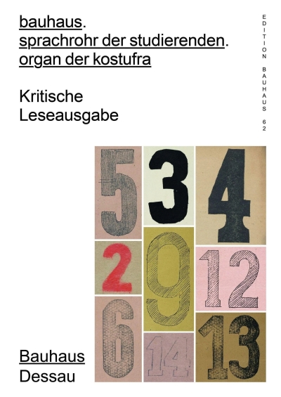 Cover Bauhaus. Sprachrohr der Studierenden.