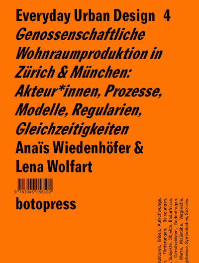 Cover Genossenschaftliche Wohnraumproduktion in Zürich & München