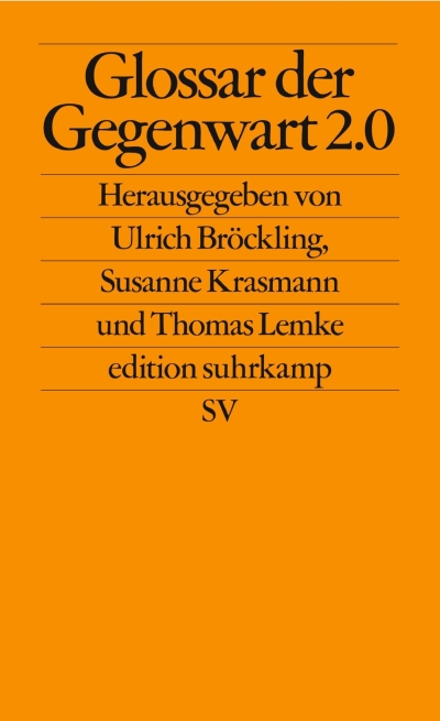 Cover Glossar der Gegenwart 2.0